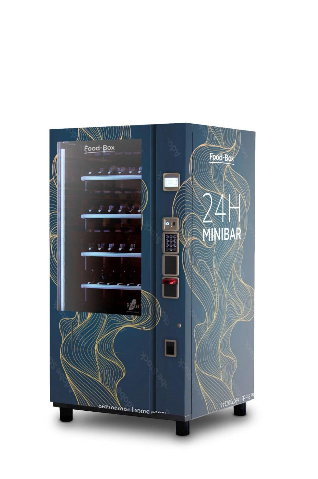 Hotelautomat mit elegantem Muster